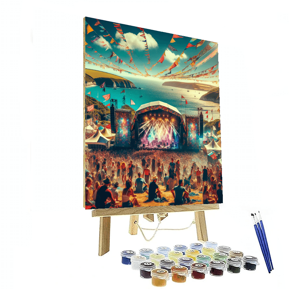 Isle Of Wight Festival - United Kingdom Paint By Numbers Art