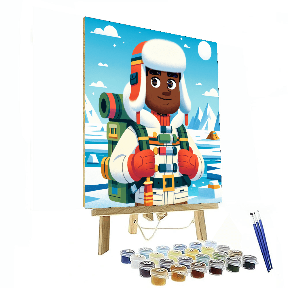 Polar Expedition Painting Number Kit