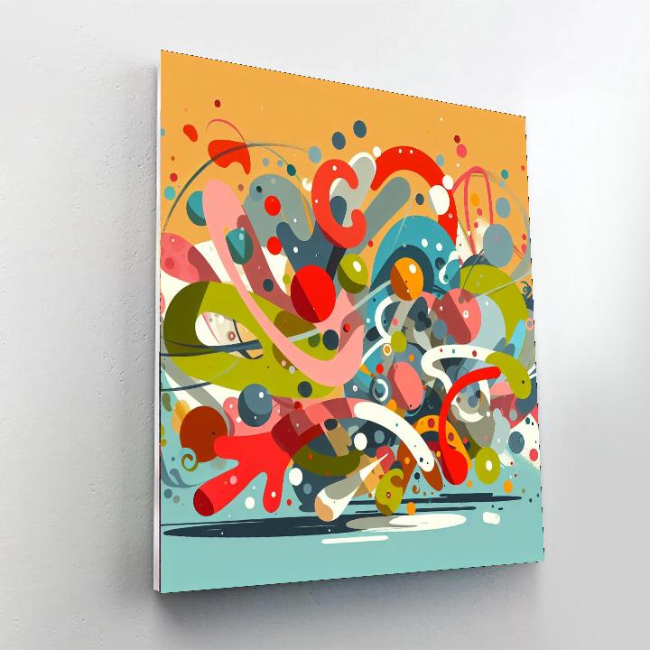 Artistic Abstracts Paint By Numbers Art