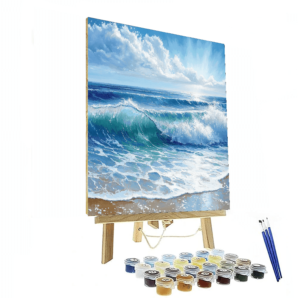 Turner Inspired Serene Seascape - DIY Painting By Numbers Kit