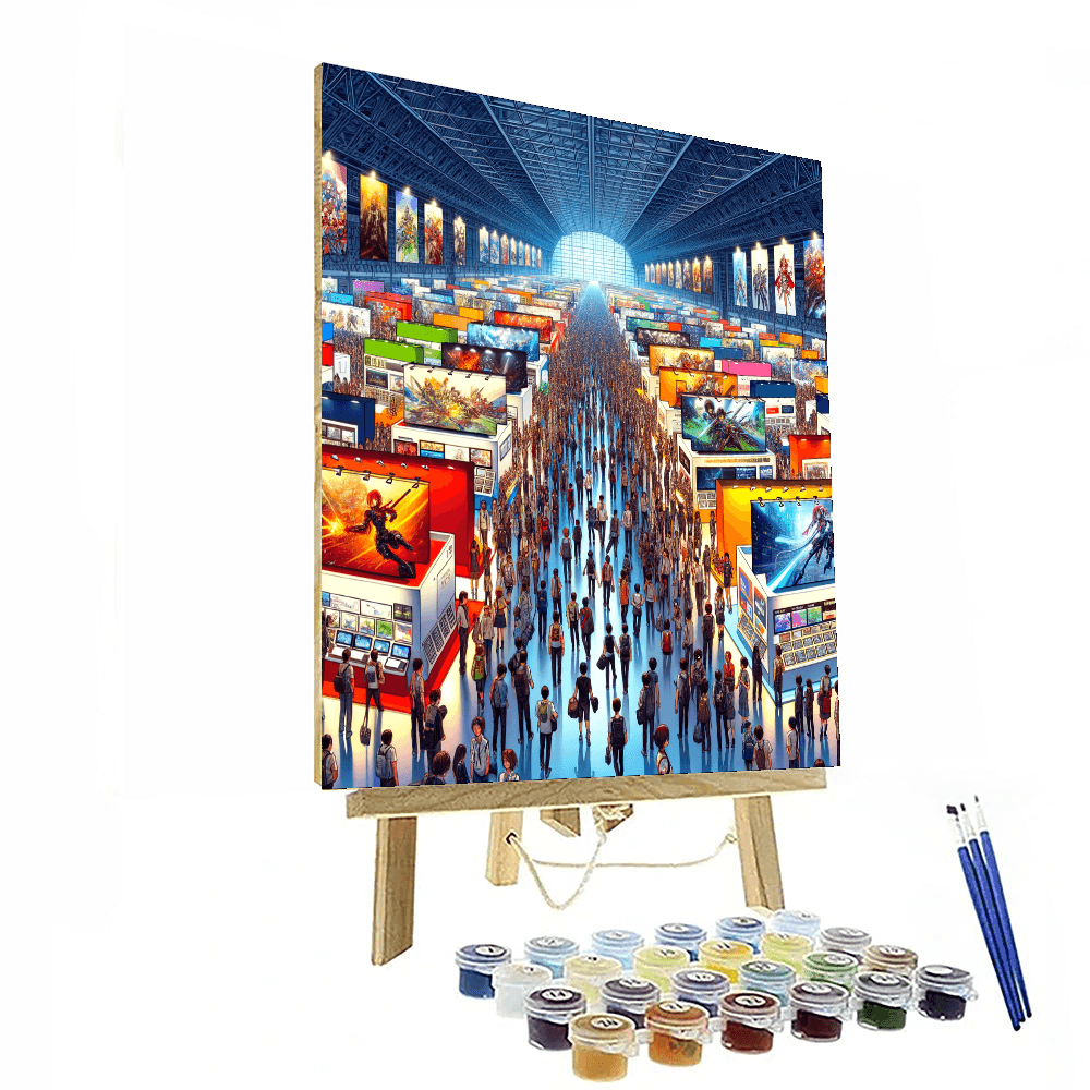 Tokyo Game Show - Japan Paint By Color