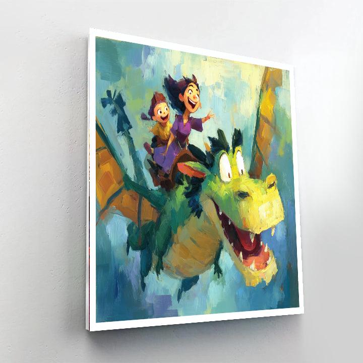 Our Magical Adventure Painting Number Kit