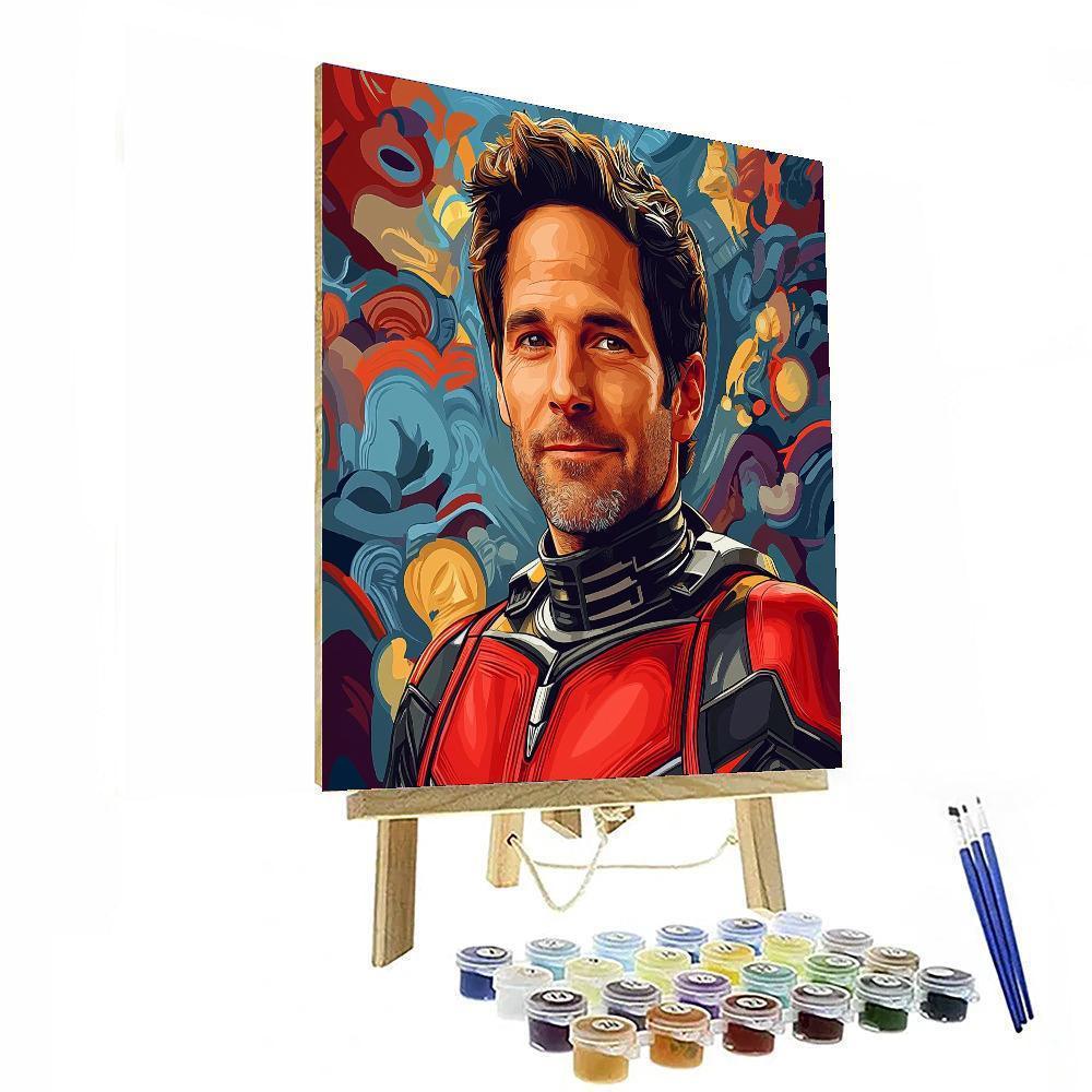 Paul Rudd: The Endearing Ant-man Among Us Numbered Painting Kits