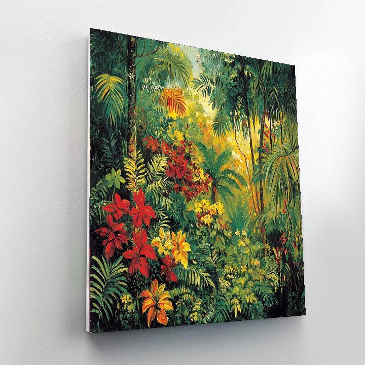 Paul Gauguin Inspired Tropical Rainforest Resonance  Painting By Numbers Kit