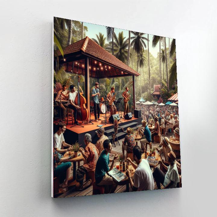 Borneo Jazz Festival - Malaysia Paint By Numbers Kits