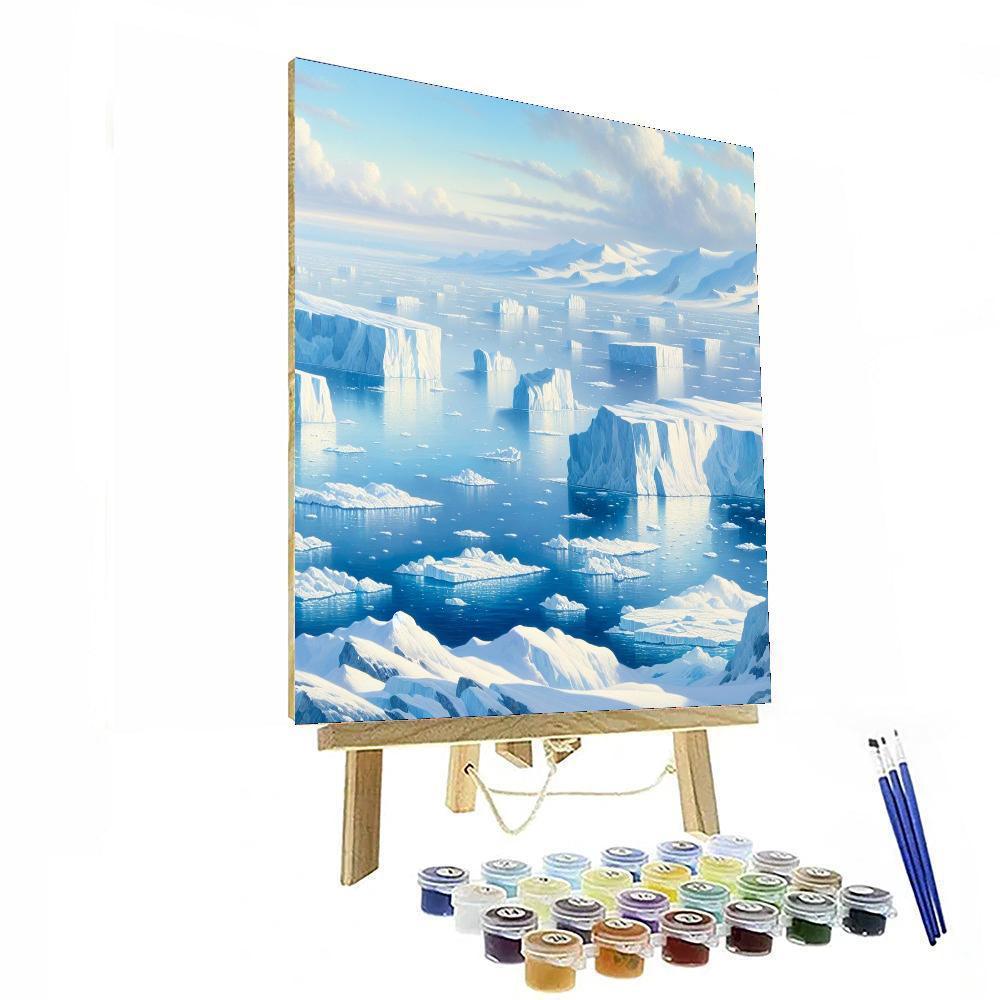 Arctic Ice Beauty DIY Paint By Numbers