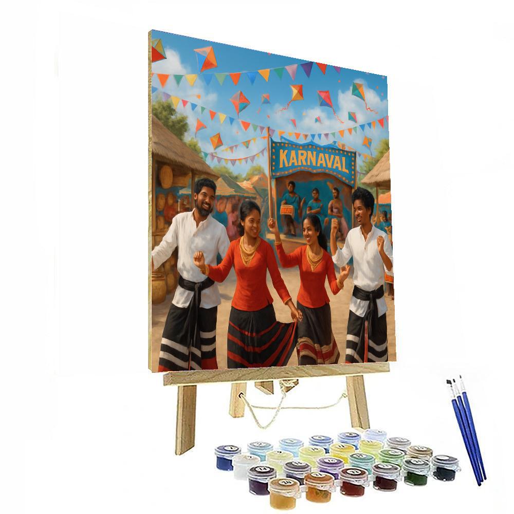 Karnaval - Maldives Paint By Numbers Art