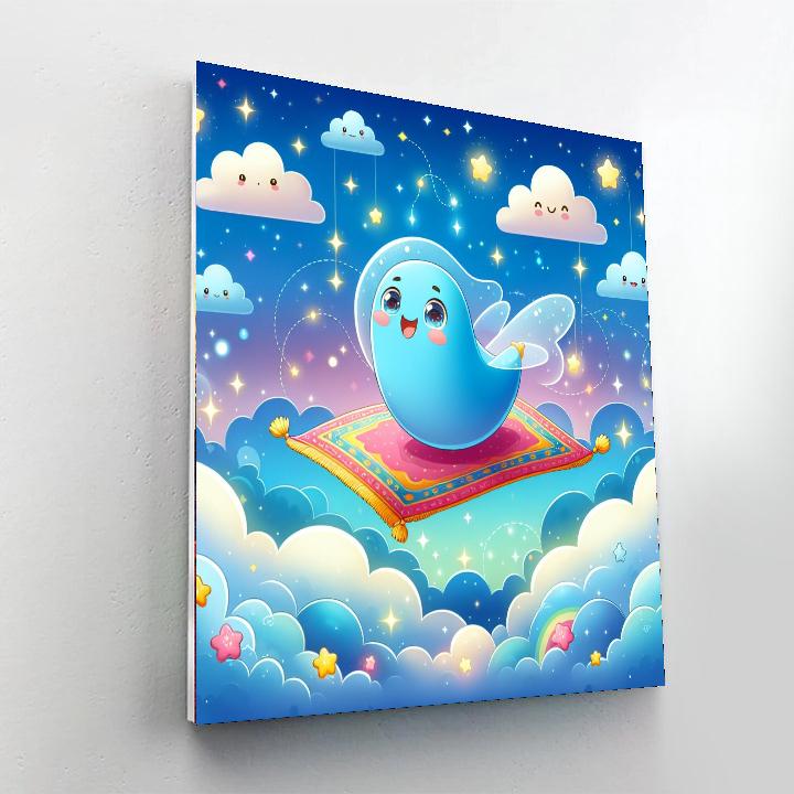 Magic Carpet Paint By Numbers Art