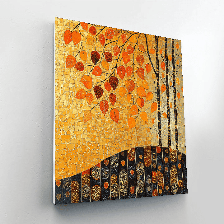 Klimt Inspired Seasonal Change  Numbered Painting Kits