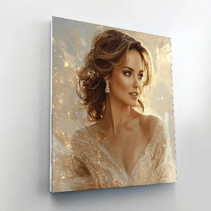 Angelina Jolie: The Bold Heart Of The Silver Screen Paint By Numbers