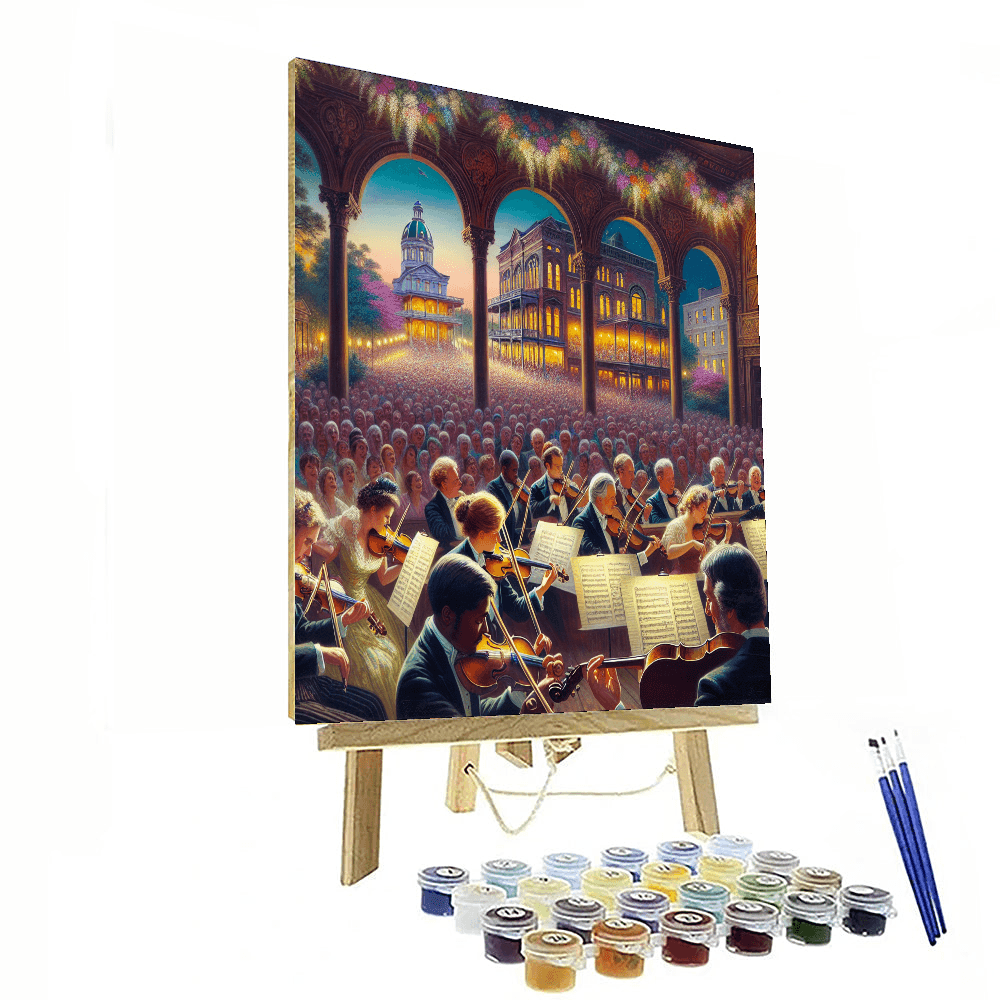 Savannah Music Festival - Savannah, Usa Paint By Color