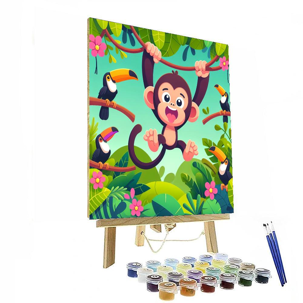 Jungle Quest Adventure Paint By Numbers