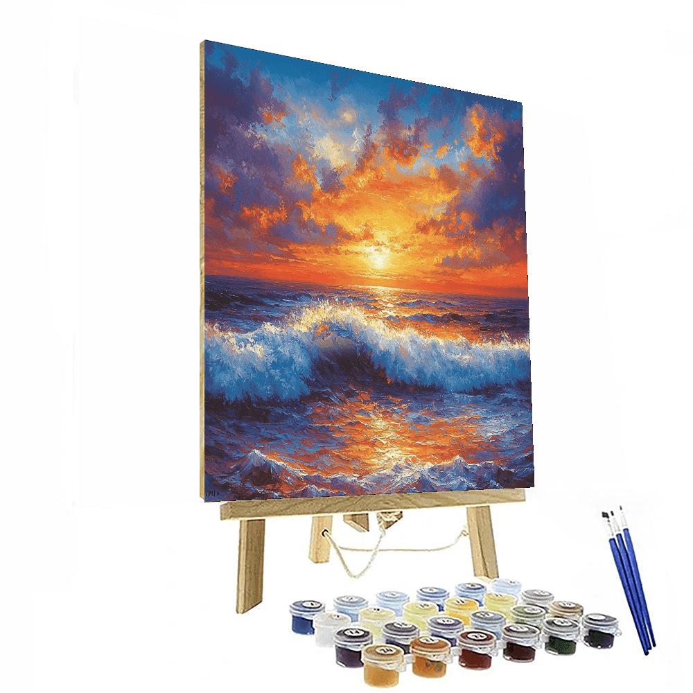 J.M.W. Turner Inspired Serenade Of The Sea  Paint By Numbers