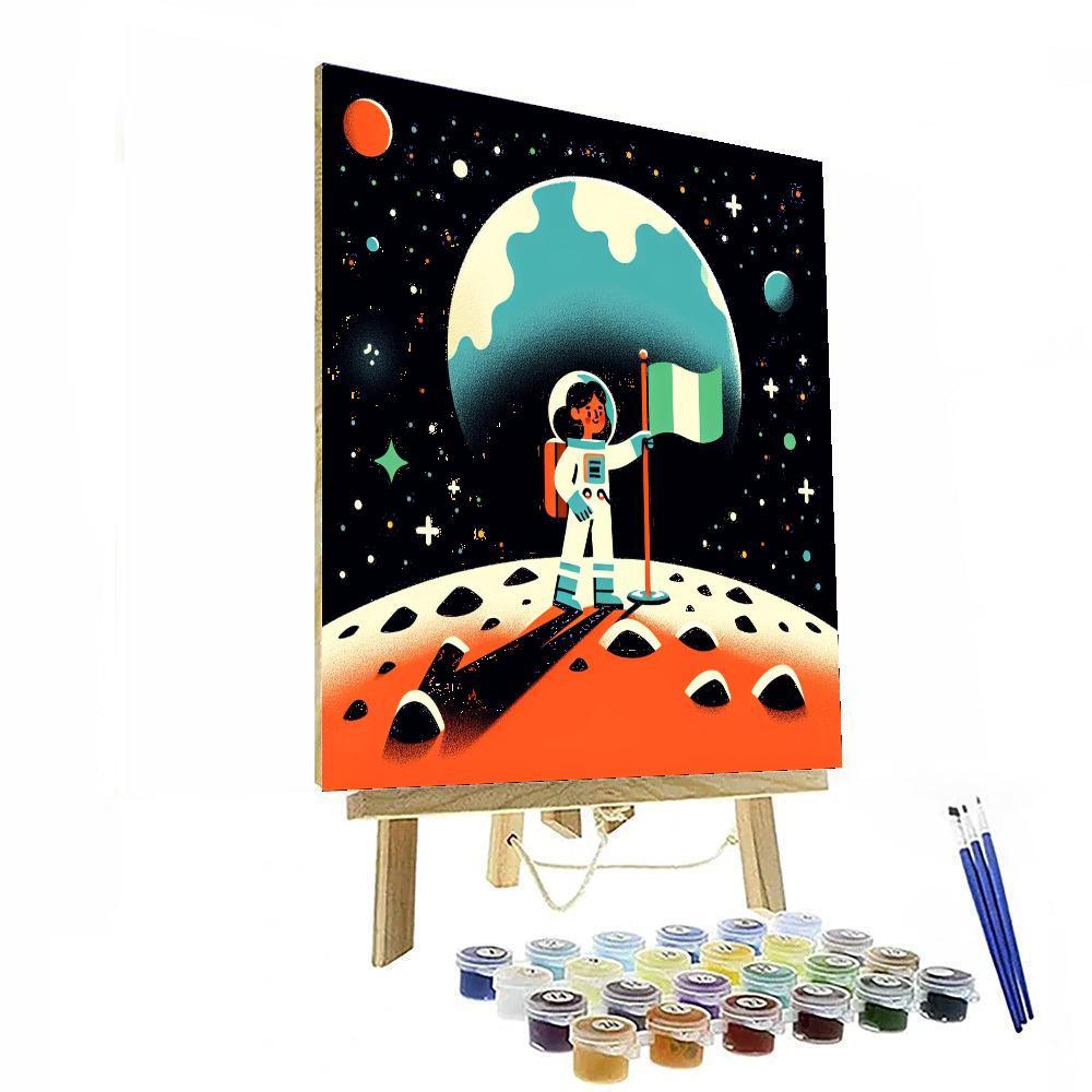 Space Pioneer Adventure Painting By Numbers Kit