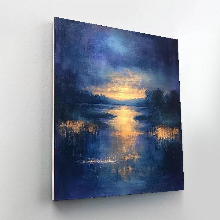 Edgar Degas Inspired Harmony Of Nightfall  Paint By Numbers