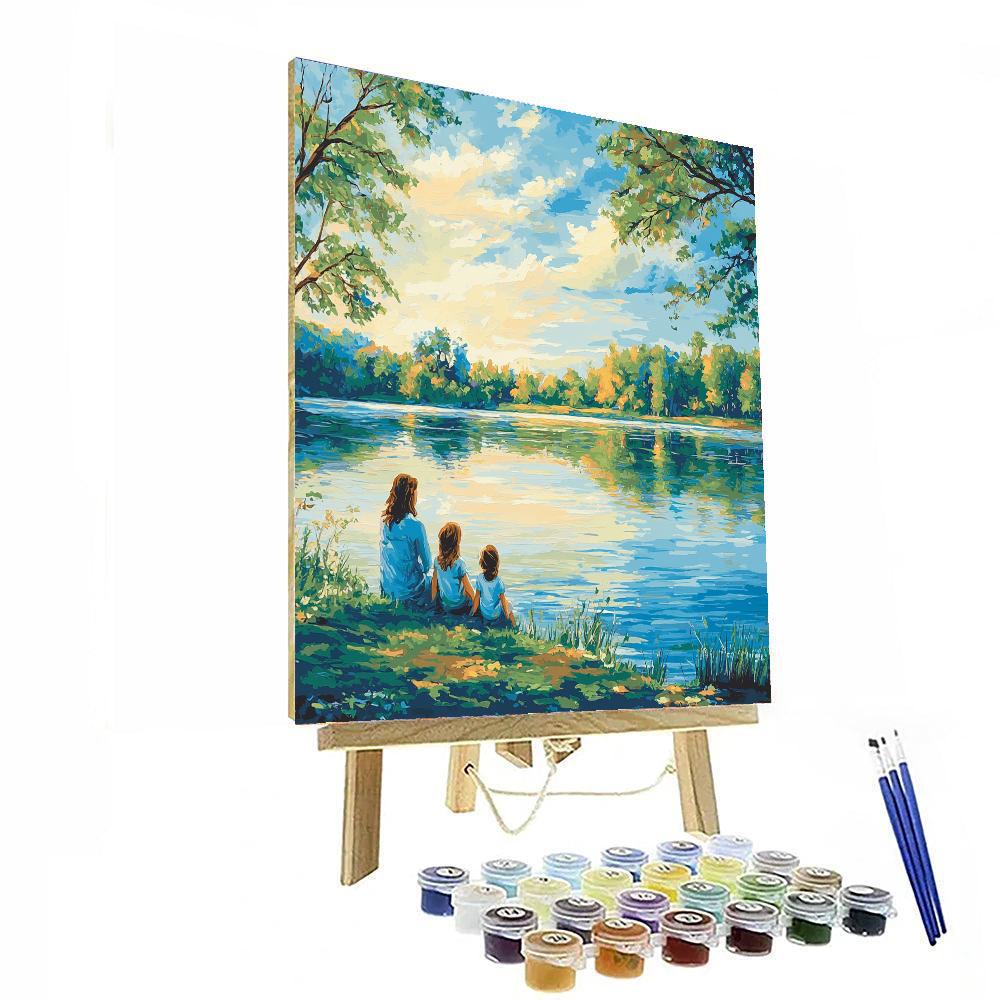 Reflective Waters Paint By Numbers