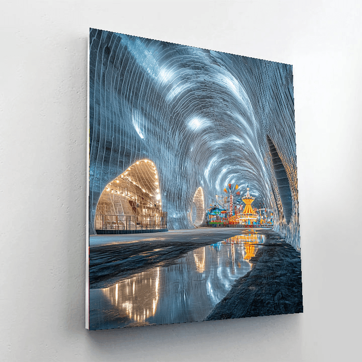 Salina Turda - Turda Numbered Painting Kits