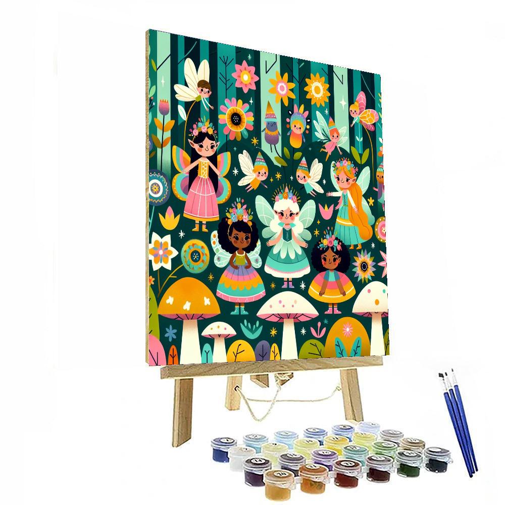 Mystic Fairy Land Paint By Numbers