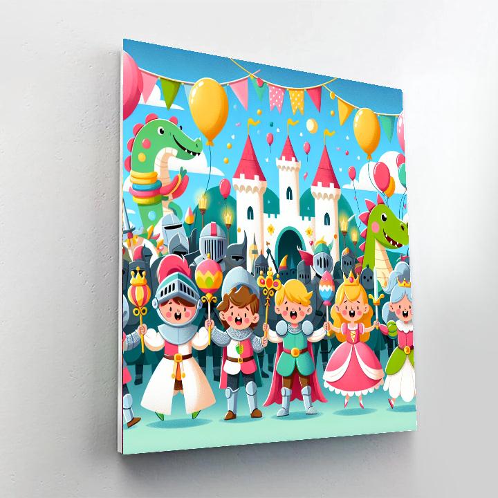 Festival Of Fairy Tales Paint By Numbers Kits