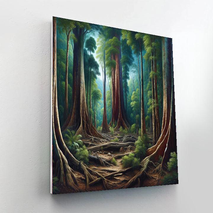 Ancient Forest Mystique Paint By Numbers