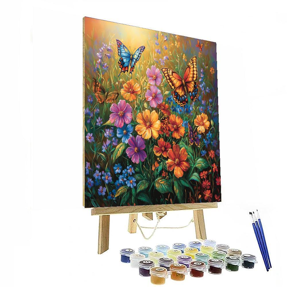 Mommy’s Butterfly Garden Paint By Number