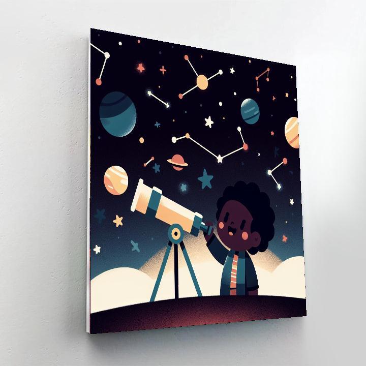Starry Sky Adventure Paint By Numbers Kits
