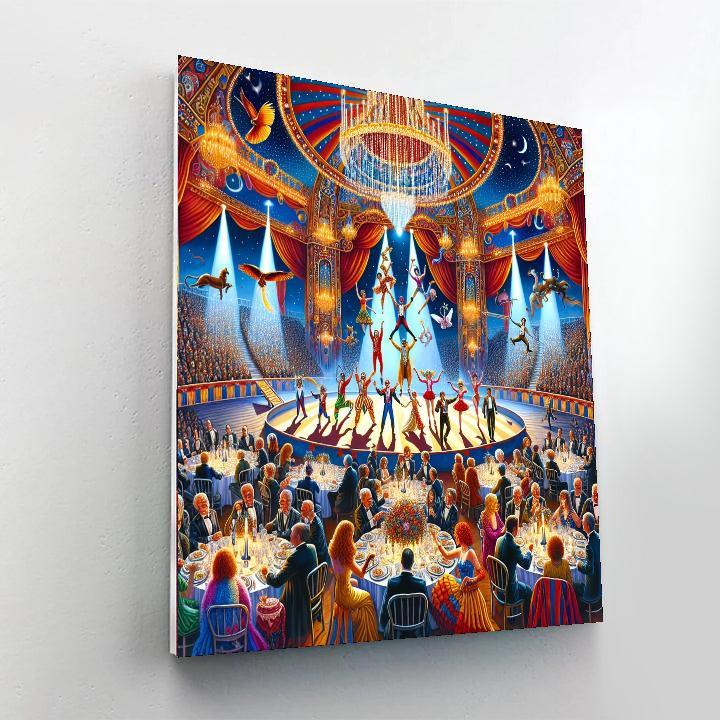 International Circus Festival - Monte Carlo Numbered Painting Kits