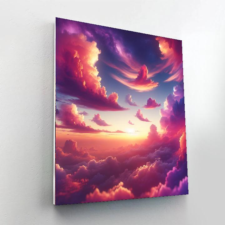 Dreamy Skyscape Paint By Color