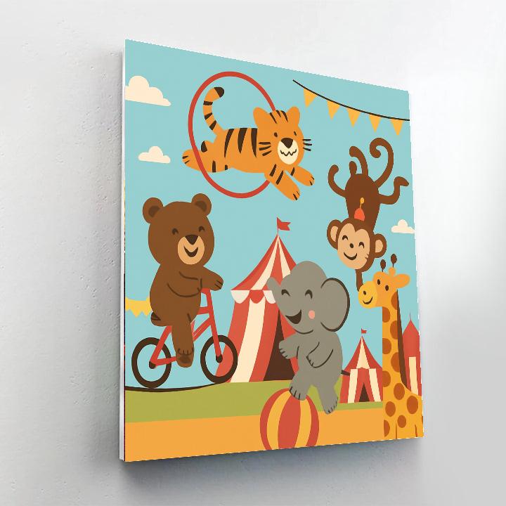 Carnival Of The Wild DIY Paint By Numbers