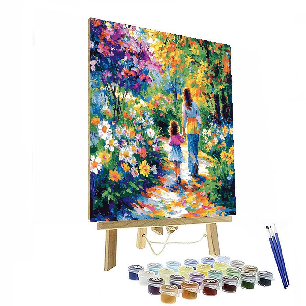 A Garden Of Laughter DIY Paint By Numbers