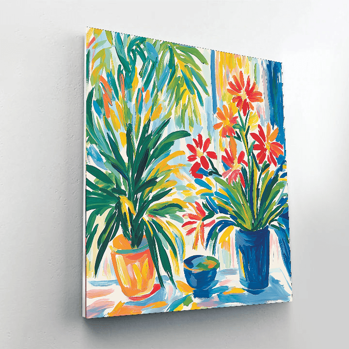 Henri Matisse Inspired A Symphony Of Colors  Paint By Numbers Art