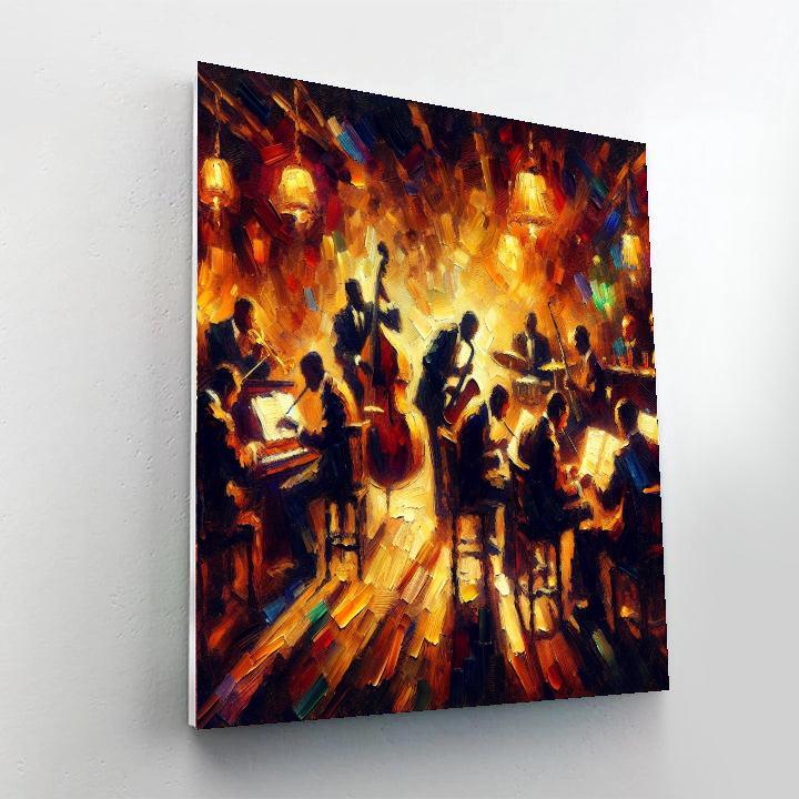 Evening Jazz Club Paint By Color