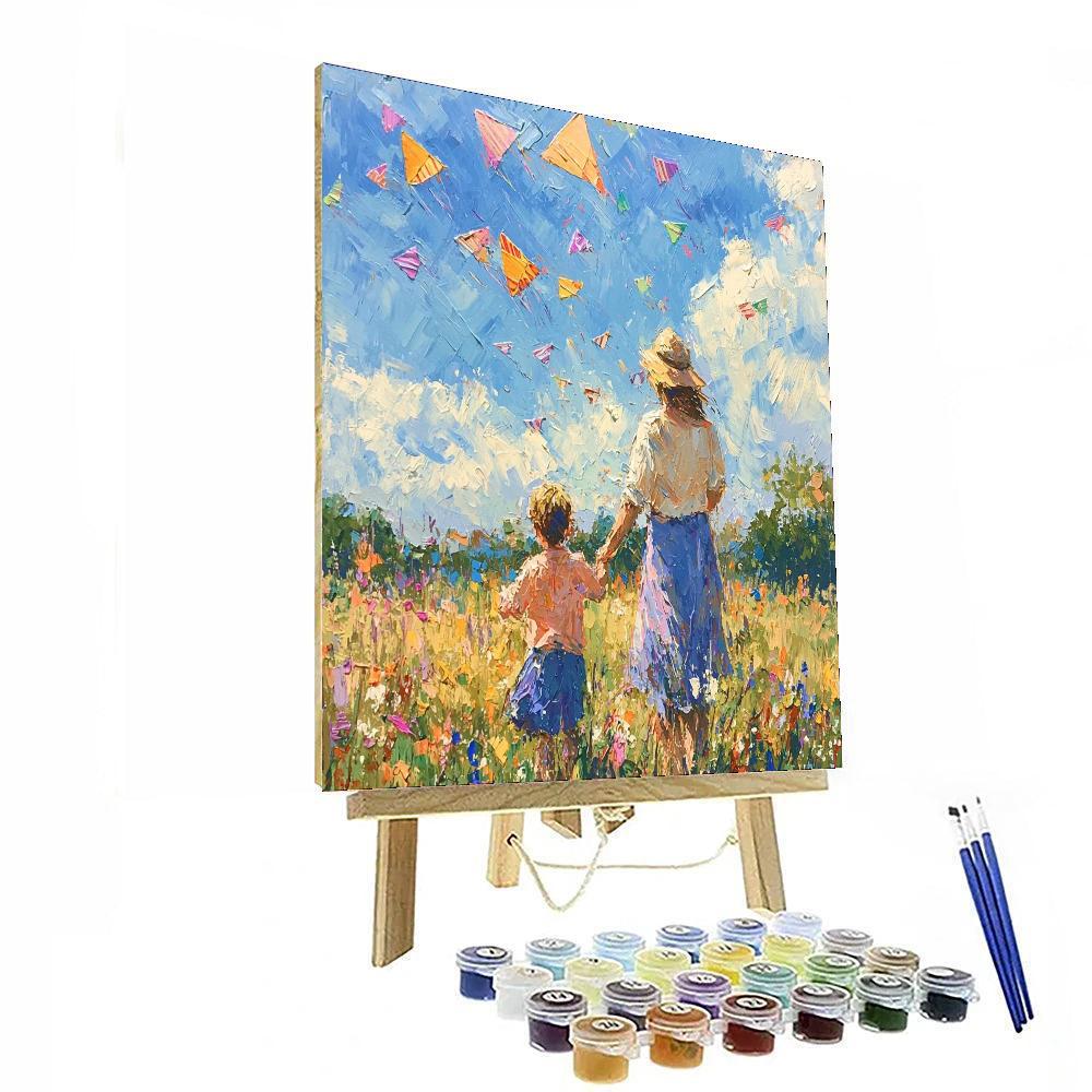 An Afternoon Of Joy Number Painting