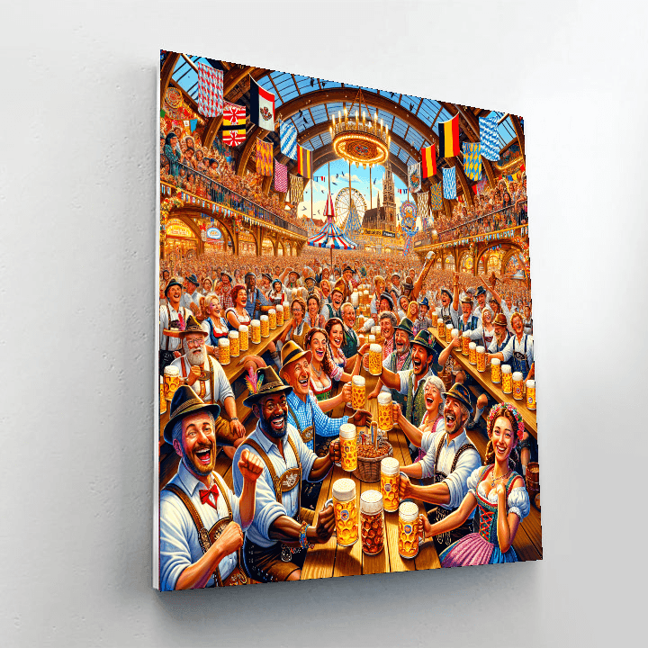 Oktoberfest - Munich Number Painting