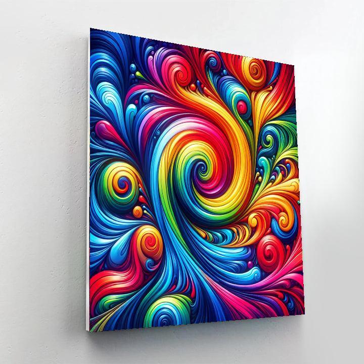 Rainbow Dreams Tapestry Paint By Numbers