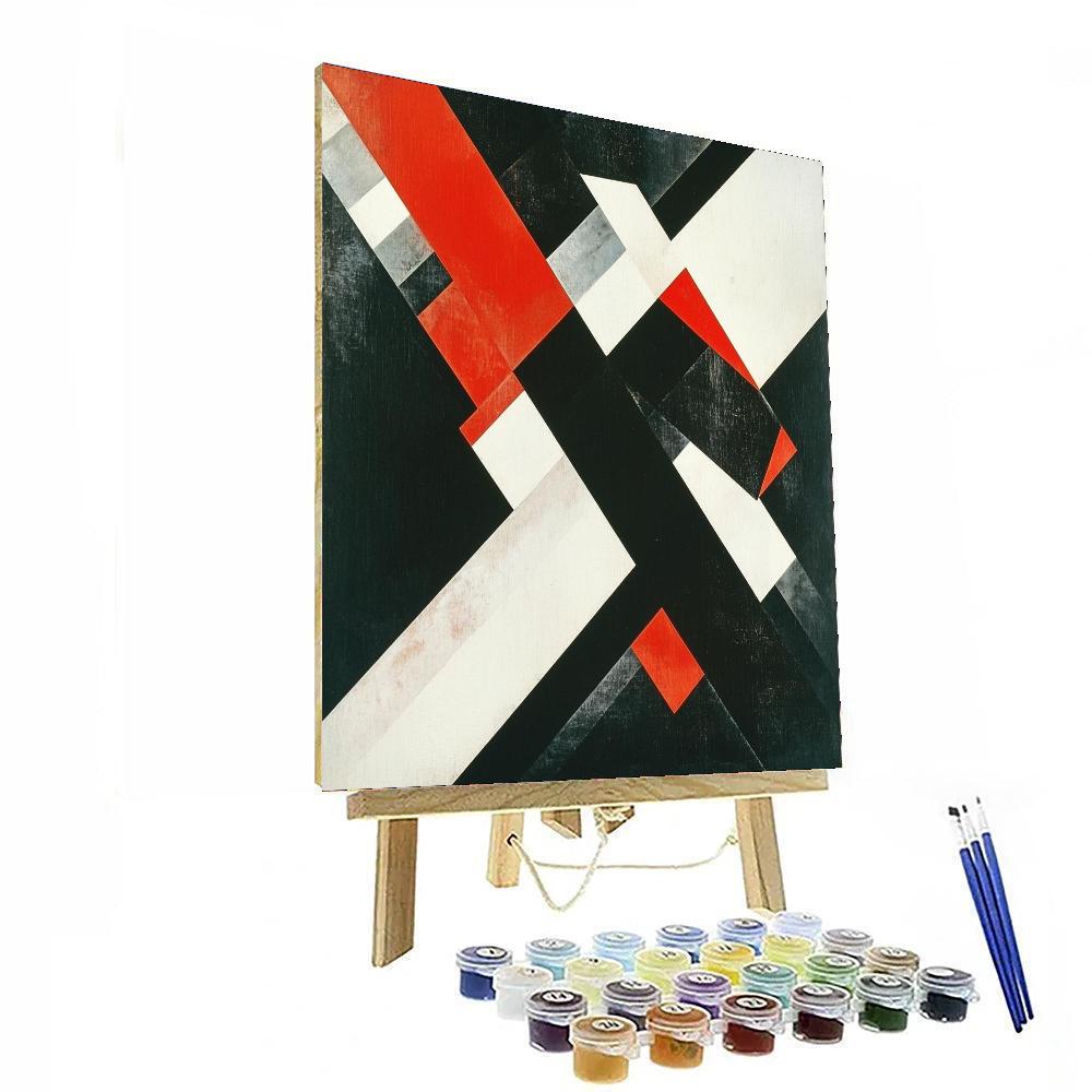 Kazimir Malevich Inspired Contrast And Unity  Paint By Color