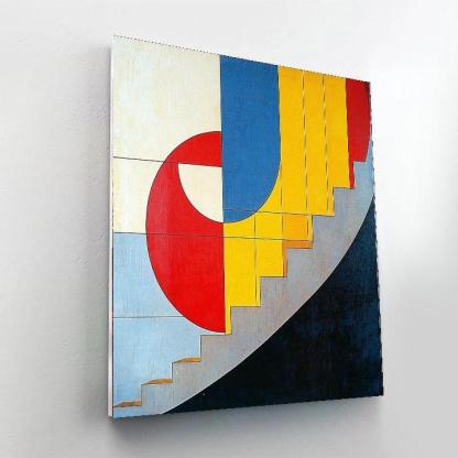 Wassily Kandinsky Inspired Bauhaus Geometry  Paint By Numbers Kits