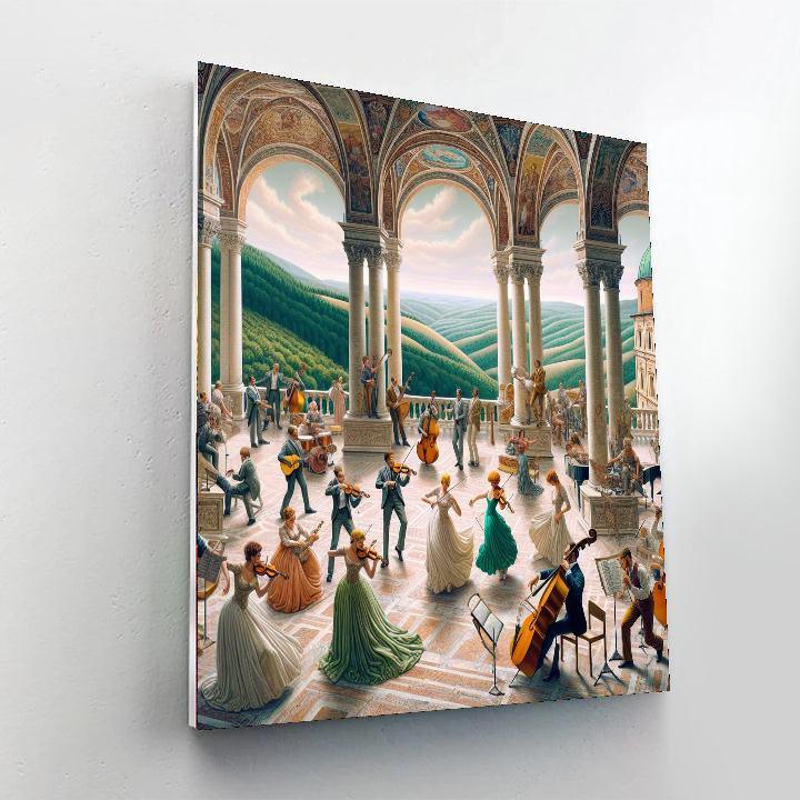 Spoleto Festival - Italy Paint By Color