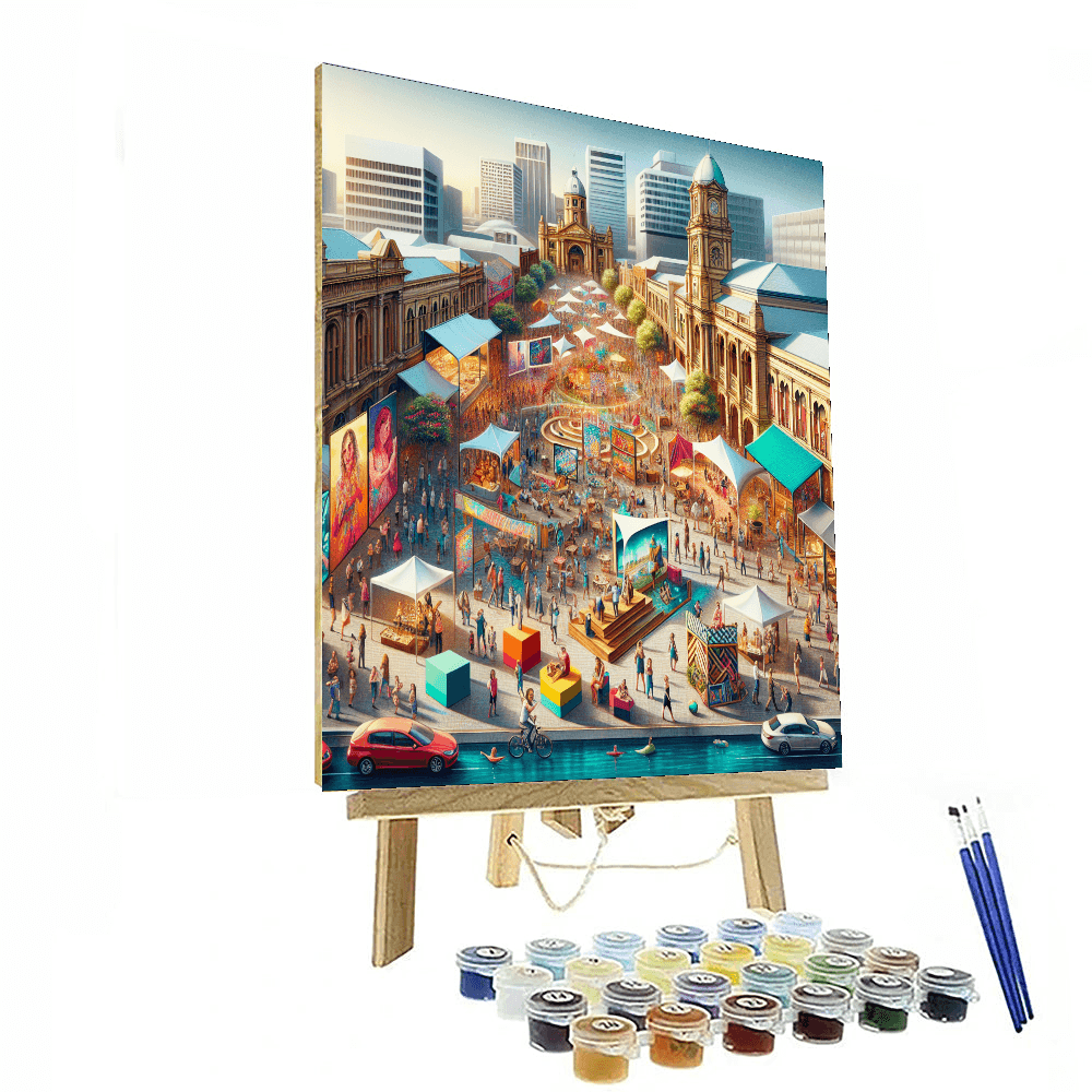 Adelaide Festival Of Arts - Adelaide, Australia Paint By Color