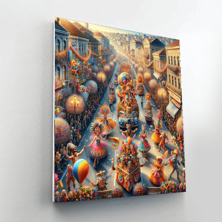 Karnaval - Rijeka, Croatia Painting By Numbers Kit