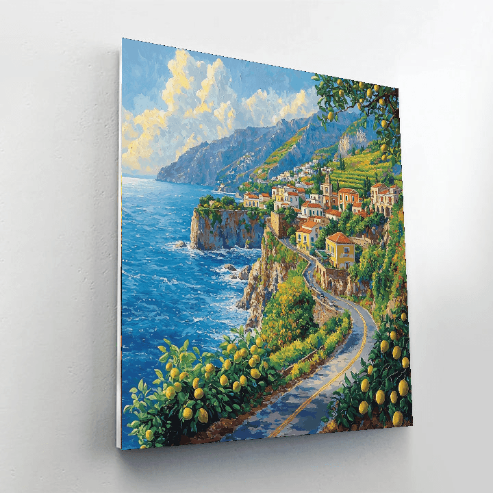Amalfi Coast - Italy Paint By Numbers