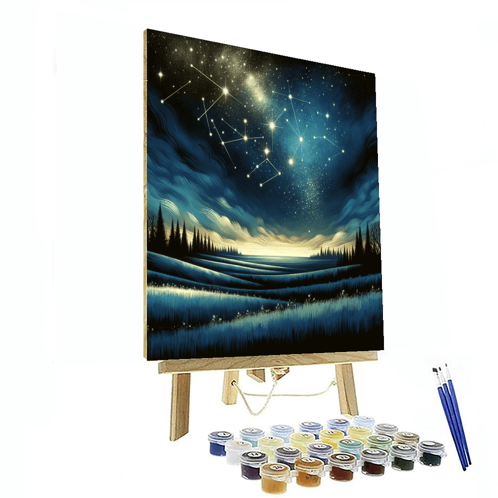 Echoes of the Night Sky - DIY Painting By Numbers Kit – Artistry Rack