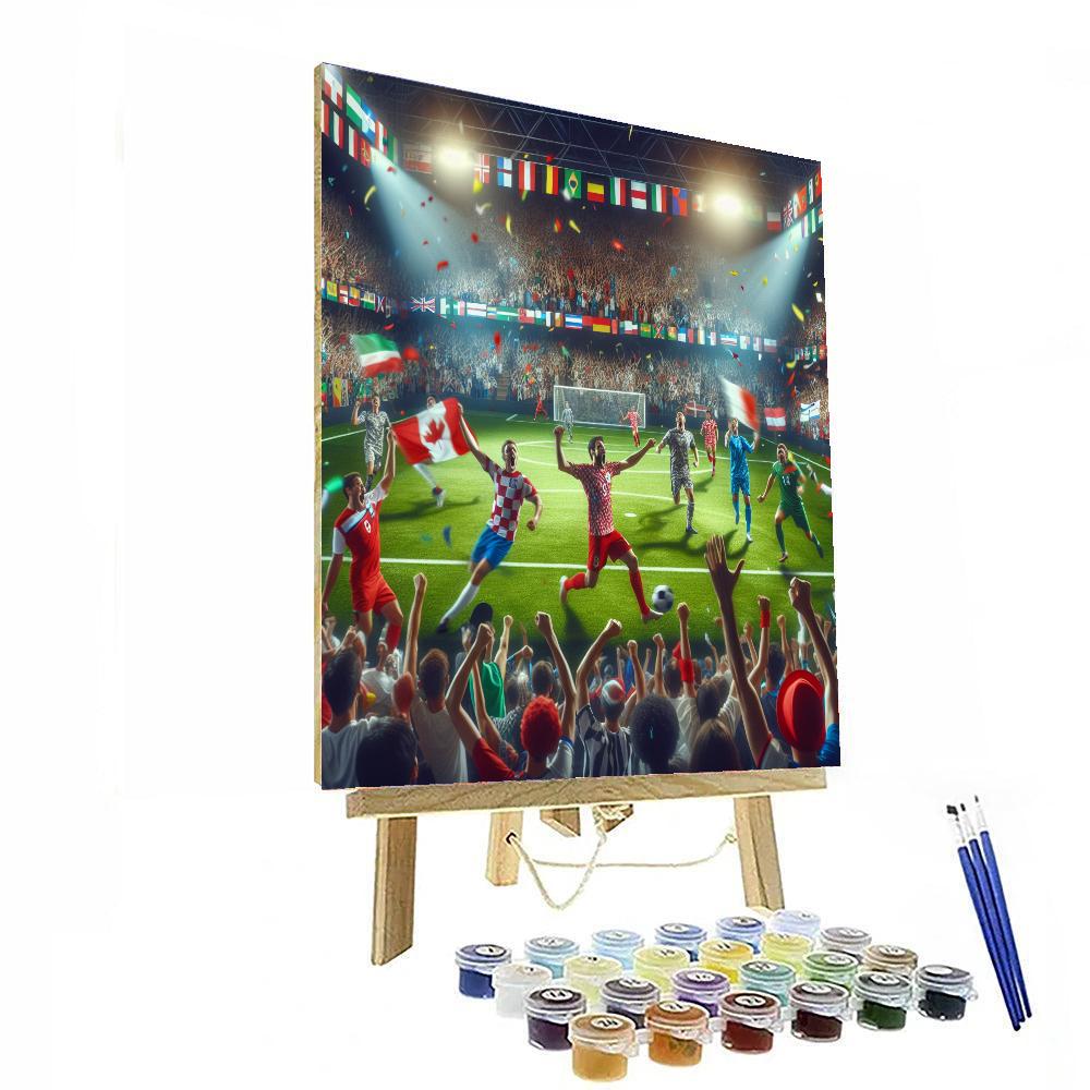 World Cup - Various Locations Paint By Numbers Kits