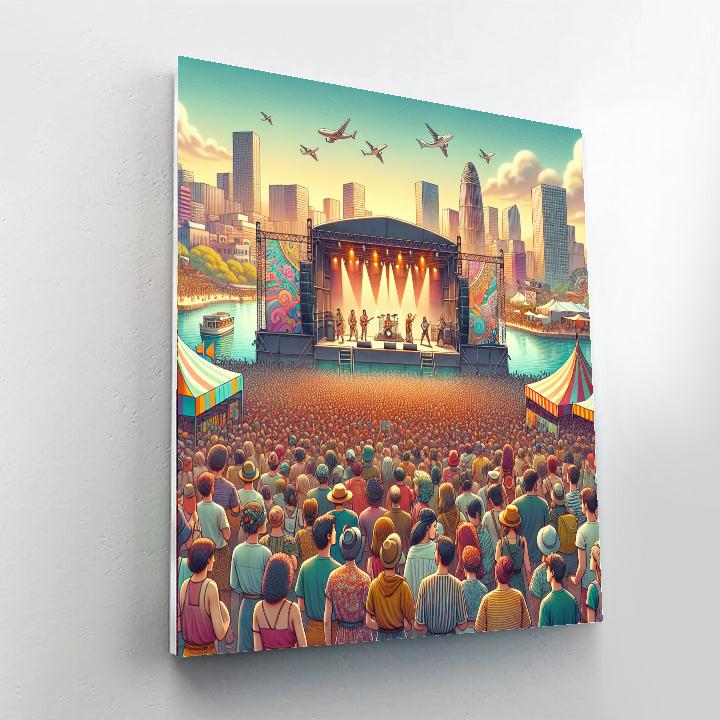 Primavera Sound Numbered Painting Kits