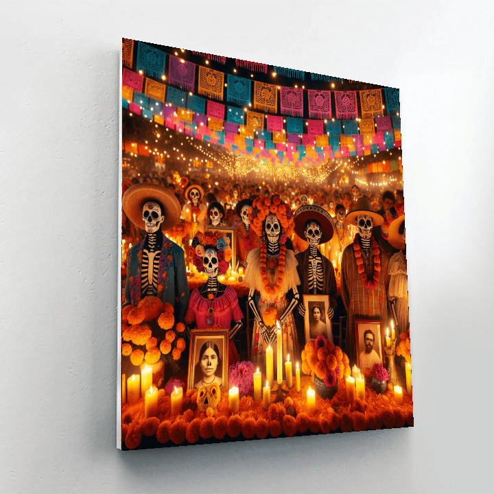 Day Of The Dead - Mexico Paint By Numbers Art