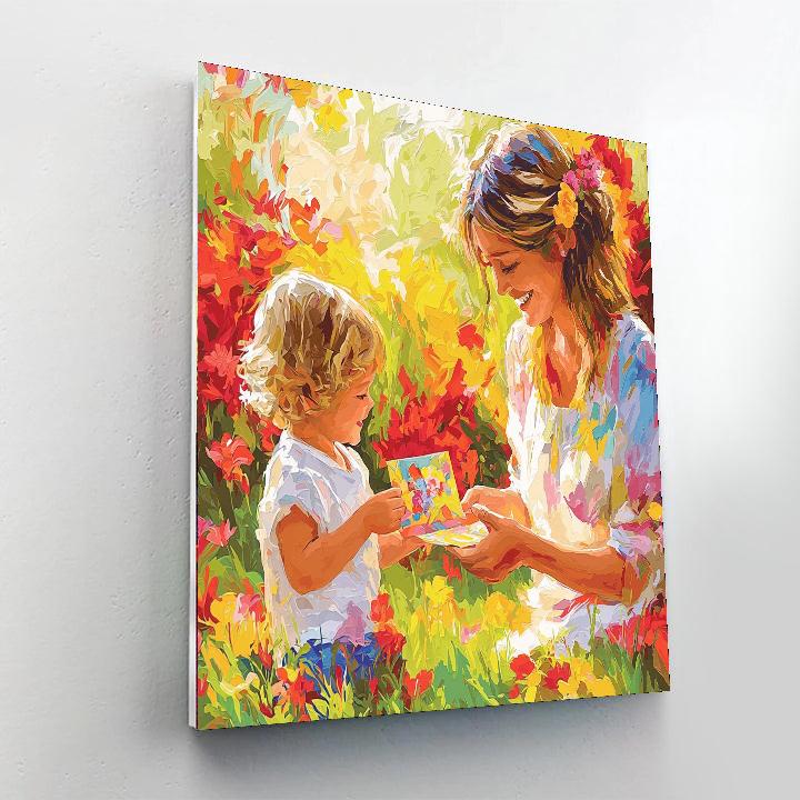 Celebrating Mother's Day Painting By Numbers Kit