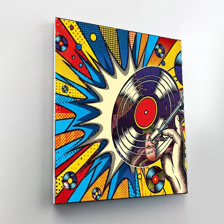 Retro Pop Culture Vibes Numbered Painting Kits