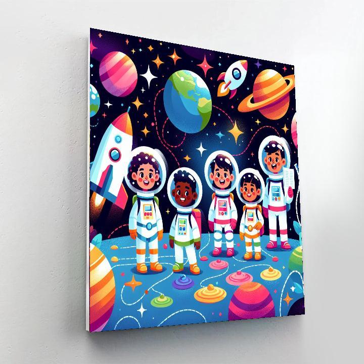 Galactic Star Mission Paint By Numbers