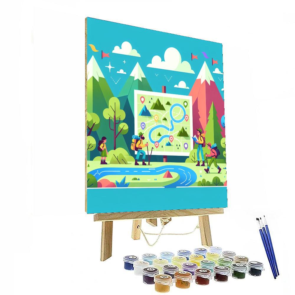 Epic Expedition Paint By Numbers Art