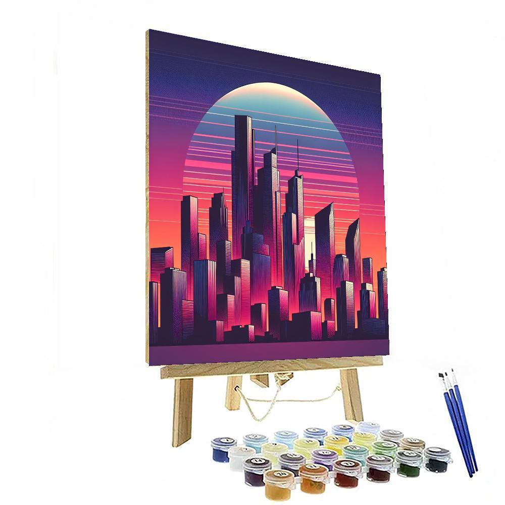 Urban Skyline Retreat - DIY Painting By Numbers Kit – Artistry Rack